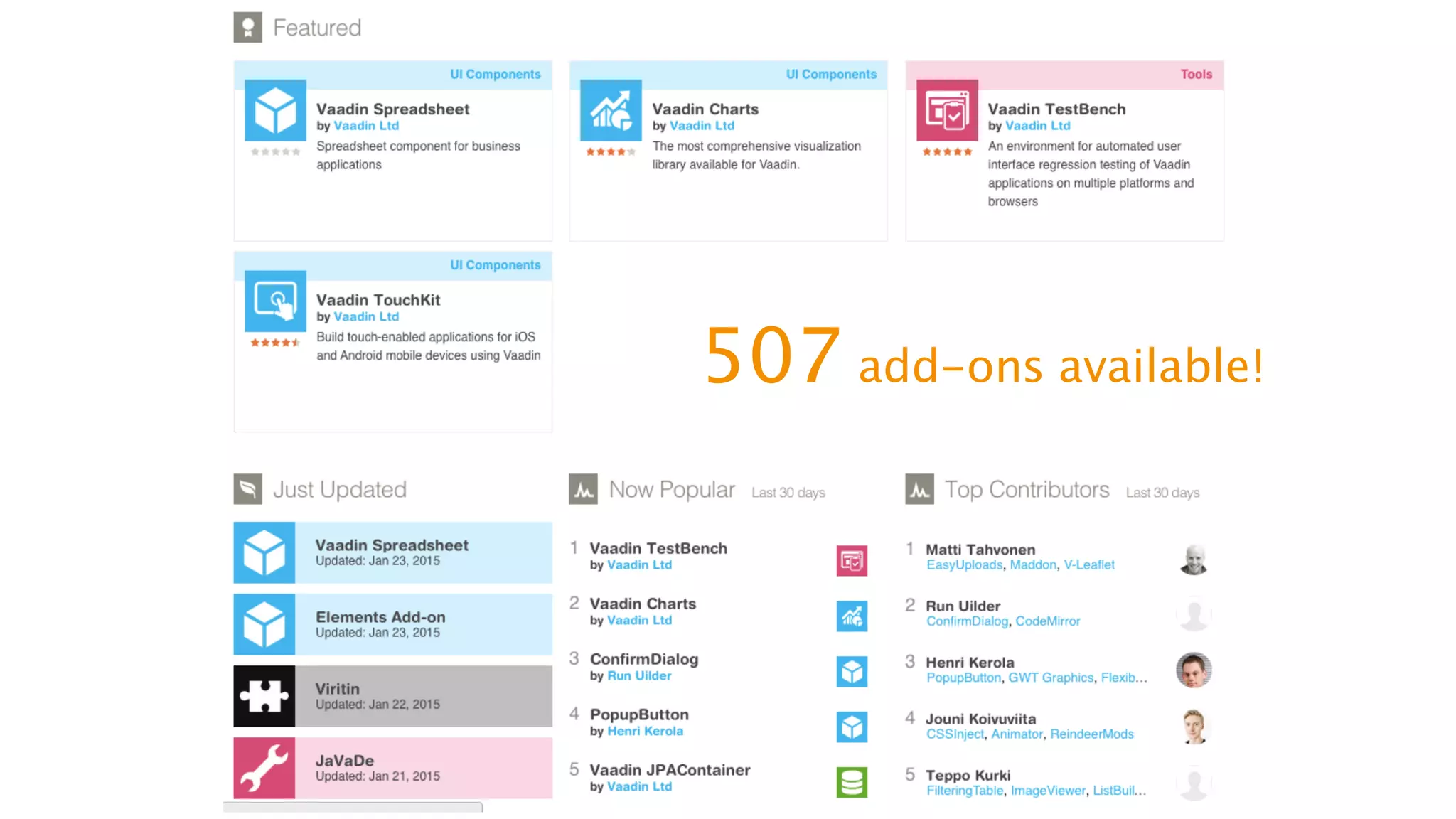 507 add-ons available!
 