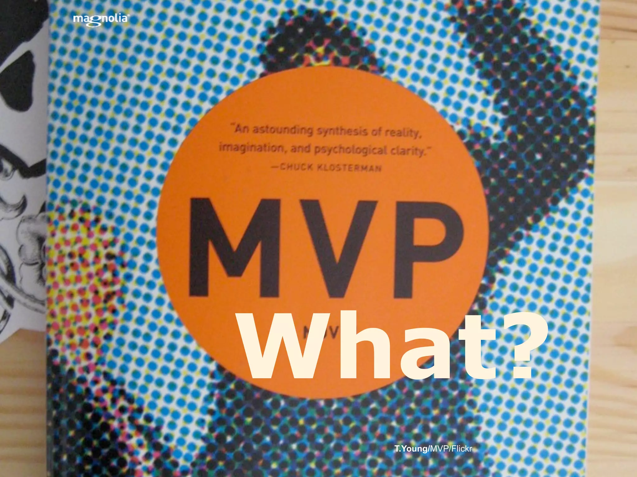 What?
  T.Young/MVP/Flickr
 