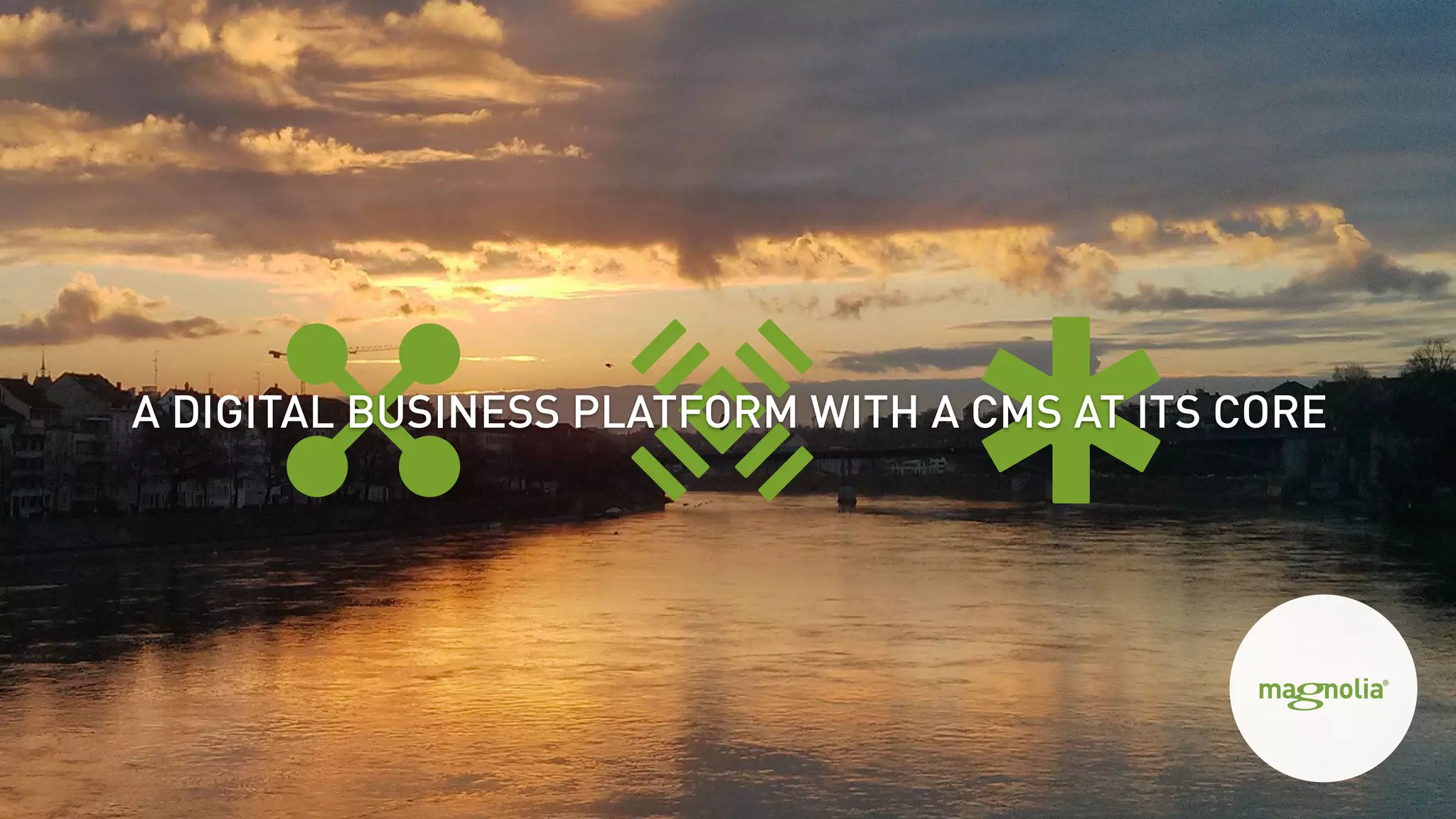 A DIGITAL BUSINESS PLATFORM WITH A CMS AT ITS CORE
 