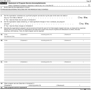 Magnolia Property Management 2016 Tax returns Gulen Operation