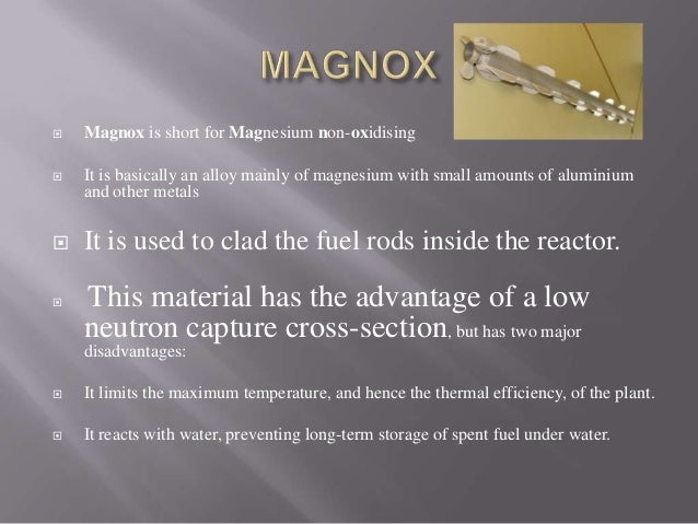 Magnox nuclear reactor