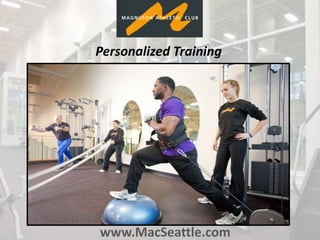 www.MacSeattle.com
Personalized Training
 