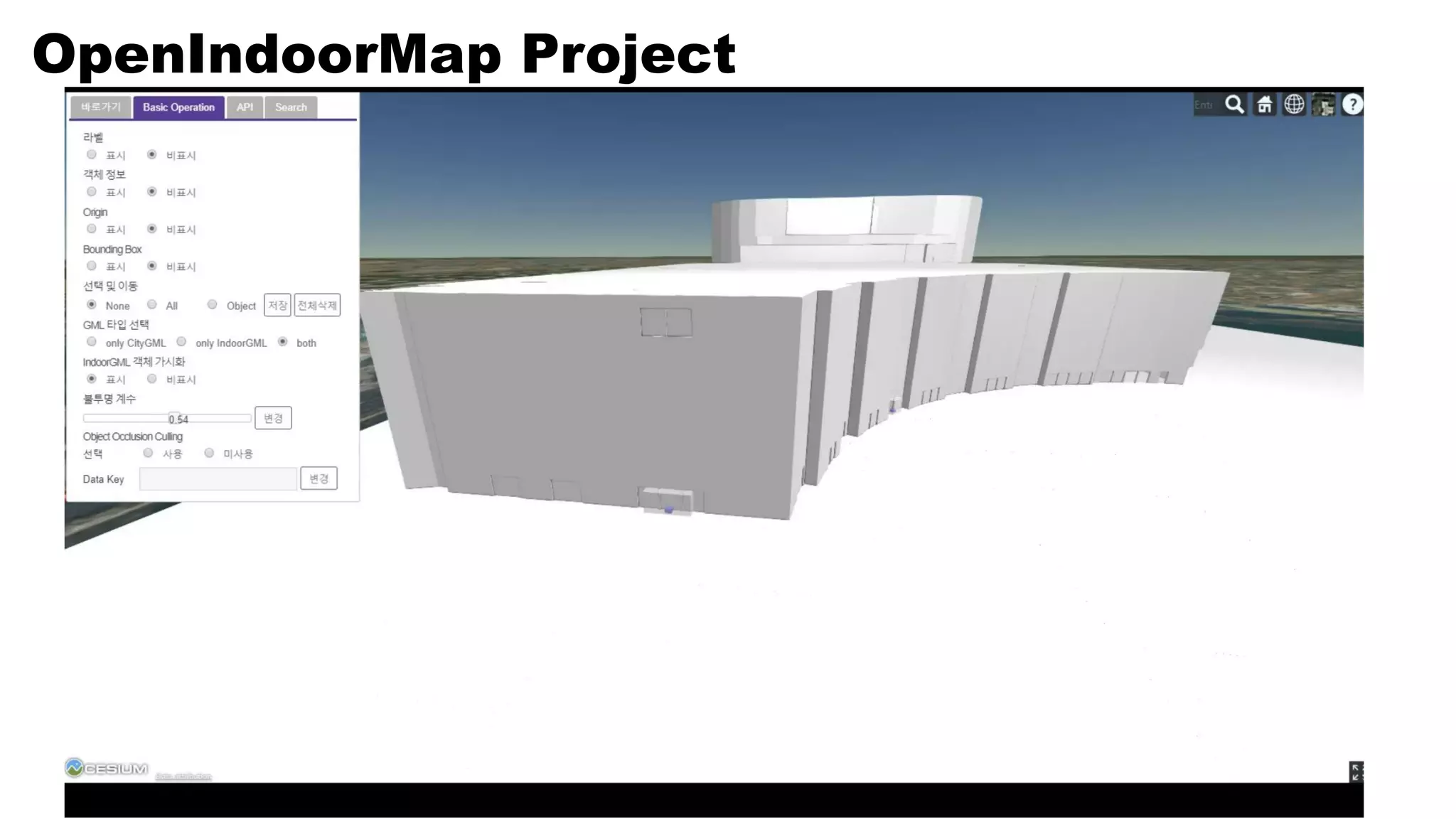 OpenIndoorMap Project
 