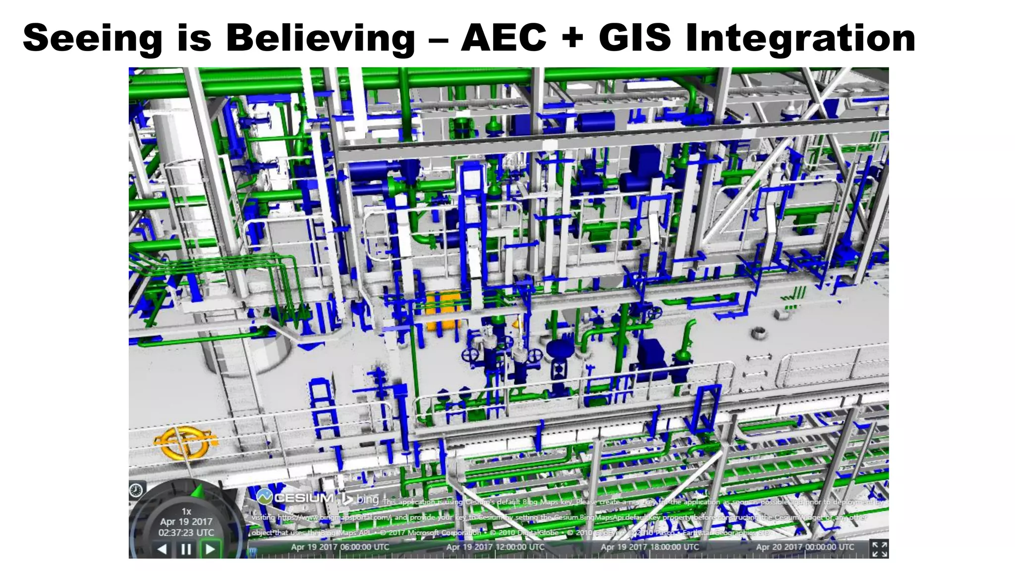 Seeing is Believing – AEC + GIS Integration
 