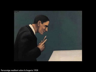 Personatge meditant sobre la bogeria 1928 