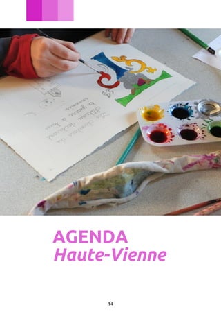 AGENDA
Haute-Vienne
14

 