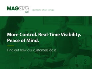 More Control. Real-Time Visibility.
Peace of Mind.
Find out how our customers do it.
INC.
a Constellation Software company
 