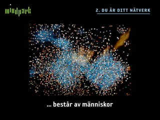 2 . D U ÄR DI TT N ÄTVE RK




... består av människor
 