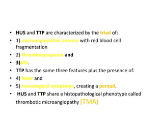Maha -hus and ttp -presentation[3614]final presentation | PPT | Blood ...