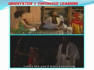 OBSERVATION & Continuous LEARNING
 