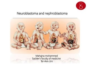 Neuroblastoma and nephroblastoma
Mahajna mohammed
Sackler’s faculty of medicine
Tel-Aviv Uni
 