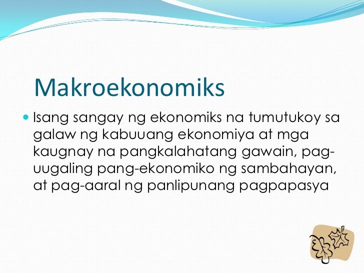 Tatlong Mahahalagang Konsepto Ng Ekonomiks - Mobile Legends