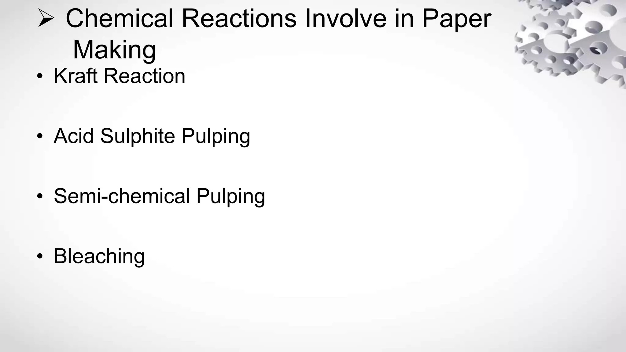 Role of chemistry in paper industry | PPTX