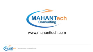 MahantTech Intranet Portal 