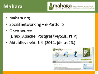 Mahara 1.4 | PPT
