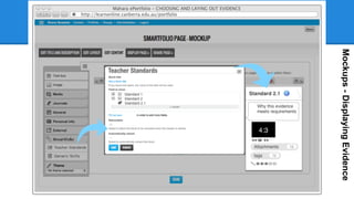 Mockups-DisplayingEvidence
 