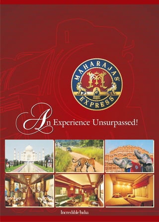 Maharaja express brochure english