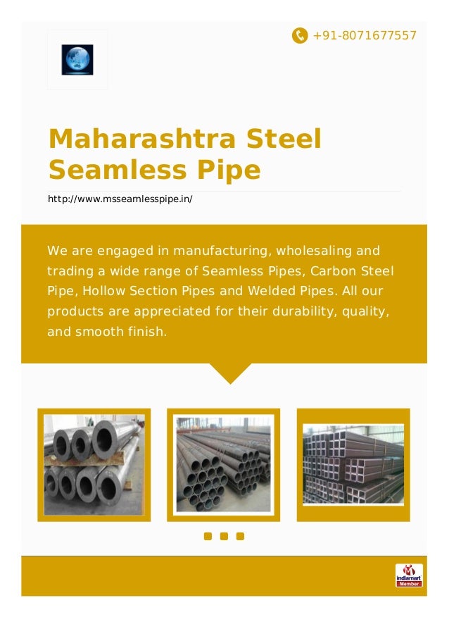 Maharashtra steelseamlesspipe