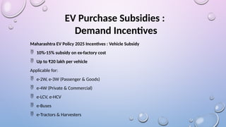 Maharashtra EV Policy 2025 Incentives: Complete Guide to Subsidies ...