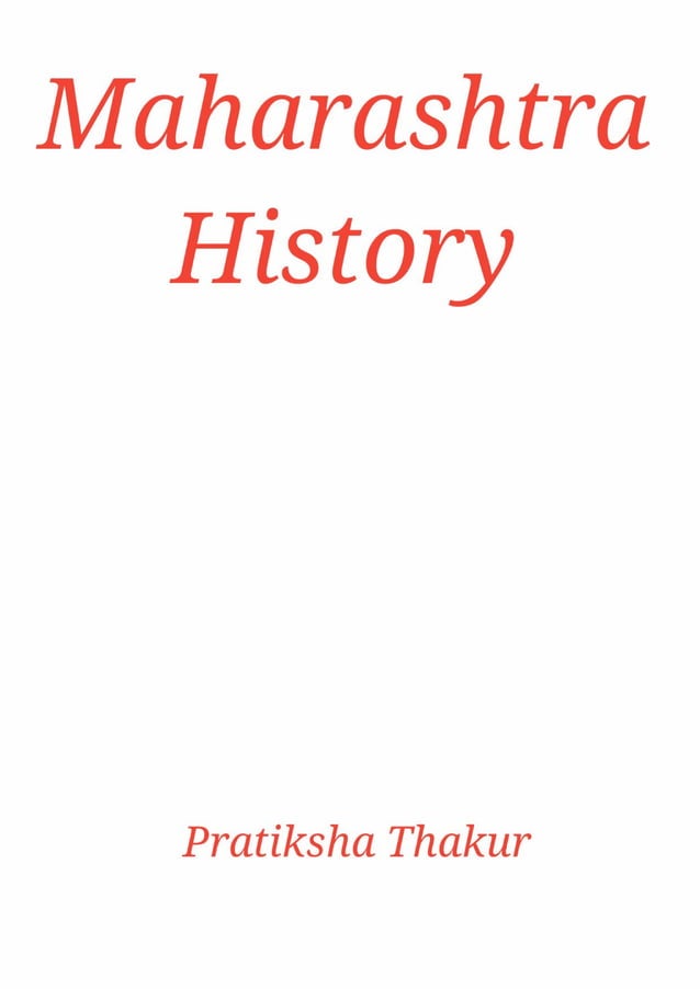 Maharashtra History | PDF