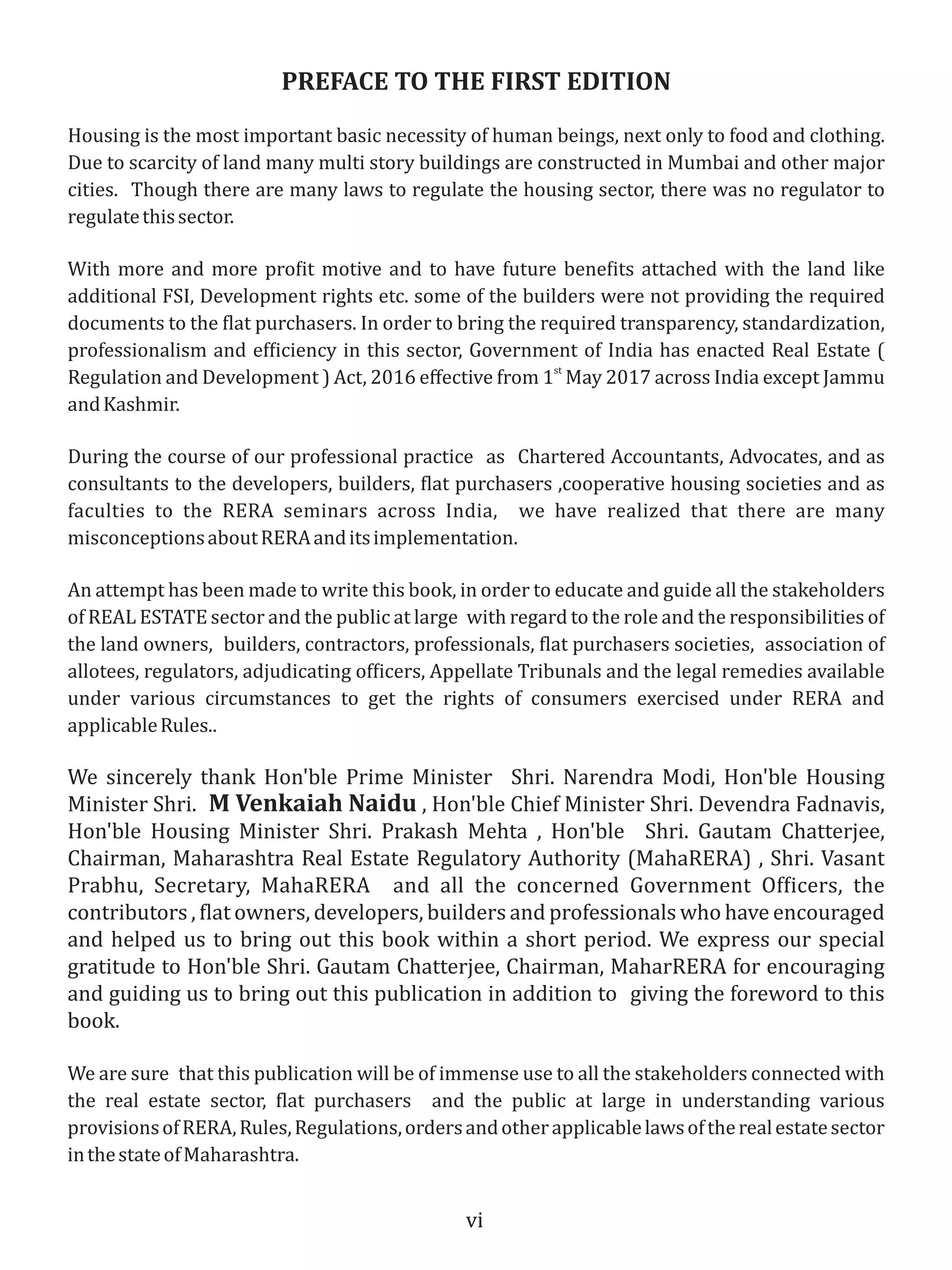 Maharashtra rera act 2017 | PDF