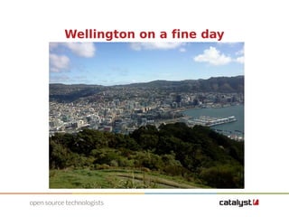 Wellington on a fine day 
 