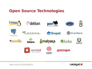 Open Source Technologies 
