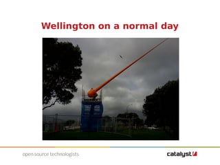 Wellington on a normal day 
 