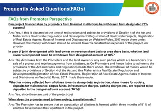 Maha rera overview | PDF
