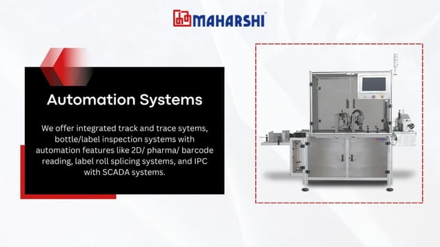 Maharshi Labelling Machine Maharshi Labelling & Packaging Machines. | PPTX
