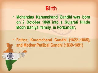 Mahatma Gandhi Ji | PPT