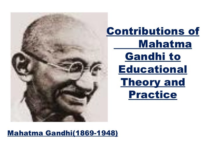 Mahatma gandhi education essay