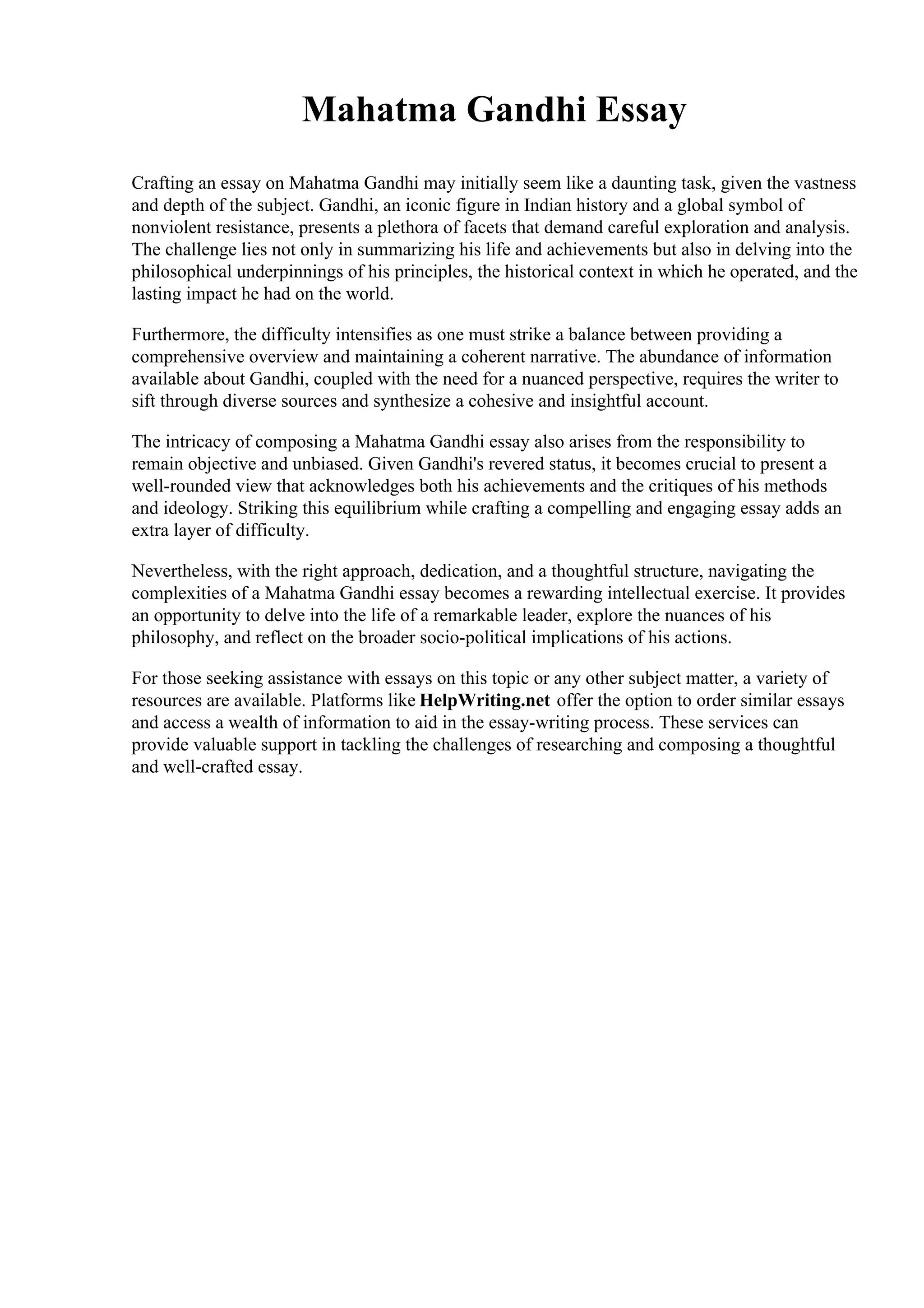 Mahatma Gandhi Essay Murray State College PDF mahatma-gandhi-essay-murray-state-college-pdf