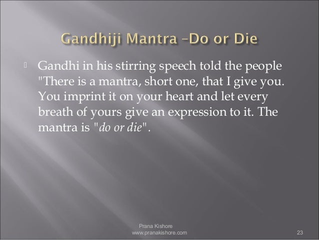 Write short speech mahatma gandhi