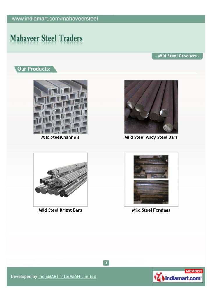 Mahaveer Steel Traders, Chennai, Mild Steel Products
