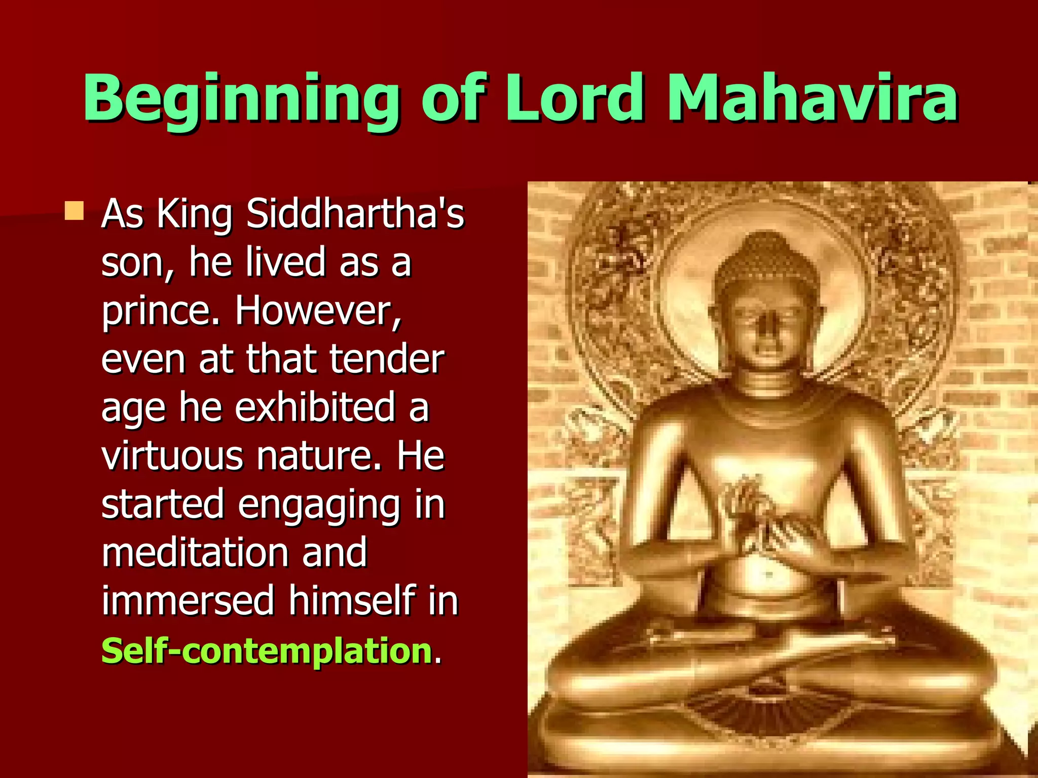 Mahavira's teaching | PDF