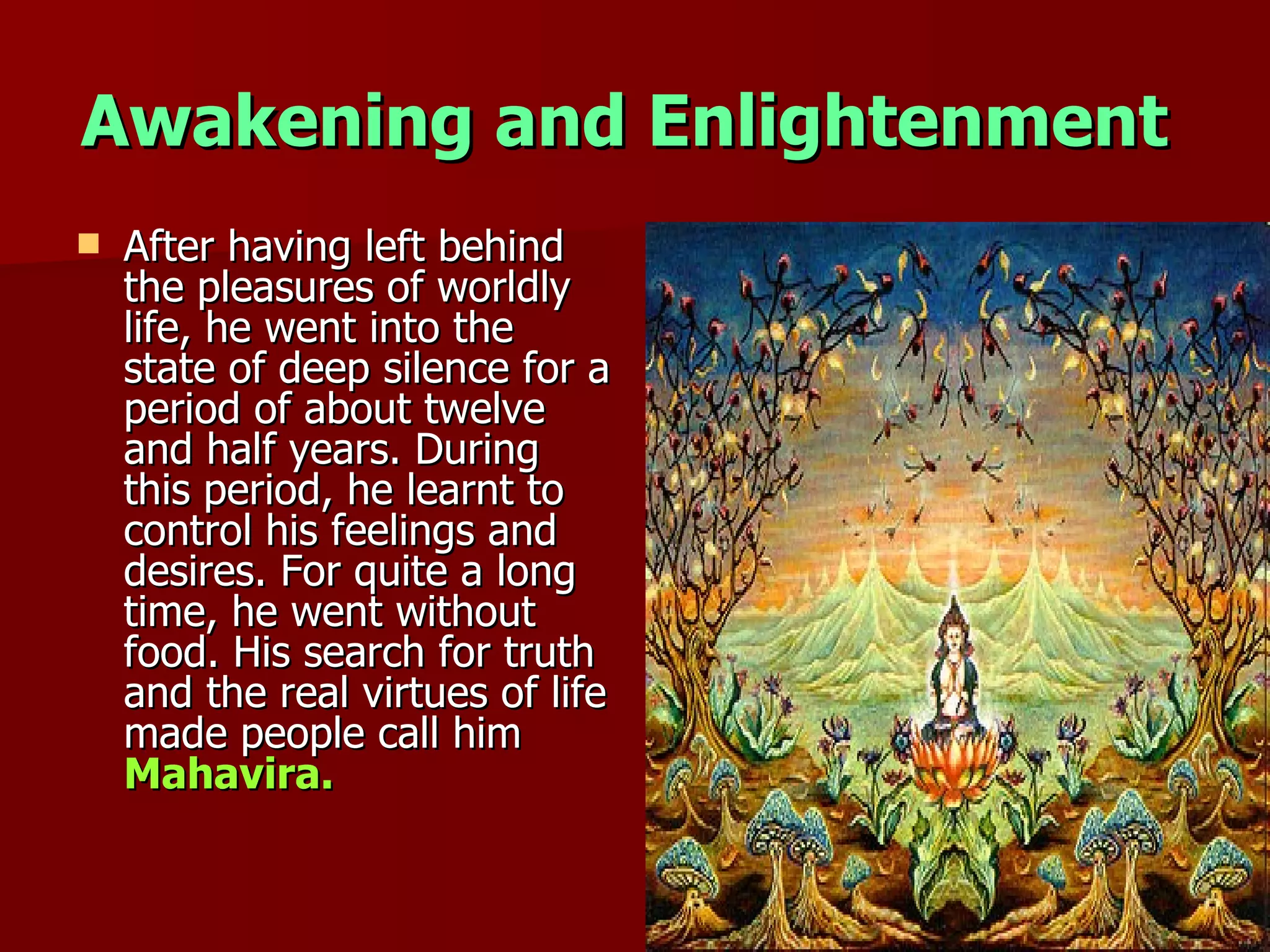 Mahavira's teaching | PDF