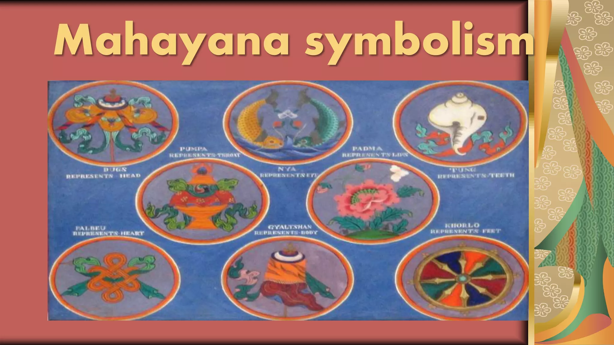 Mahayana symbolism
 