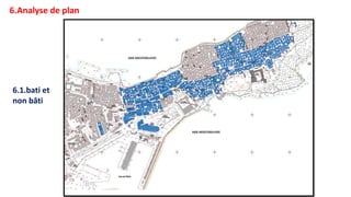 6.Analyse de plan
6.1.bati et
non bâti
 