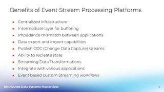 Distributed Data Processing for Real-time Applications | PPTX