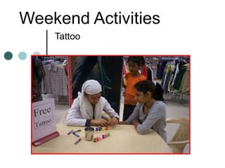 Weekend Activities Tattoo  