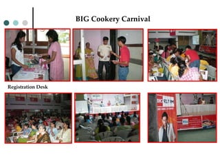 Registration Desk BIG Cookery Carnival 
