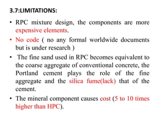 Reactive Powder Concrete , as high strength and high performance ...