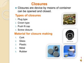 Material Closure Mahesh semi | PPTX