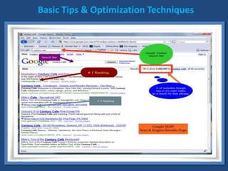 Basic Tips & Optimization Techniques
 