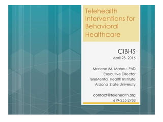 For more information, please visit
www.telehealth.org
 