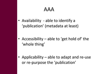 Introducing Dspace @ ILRI