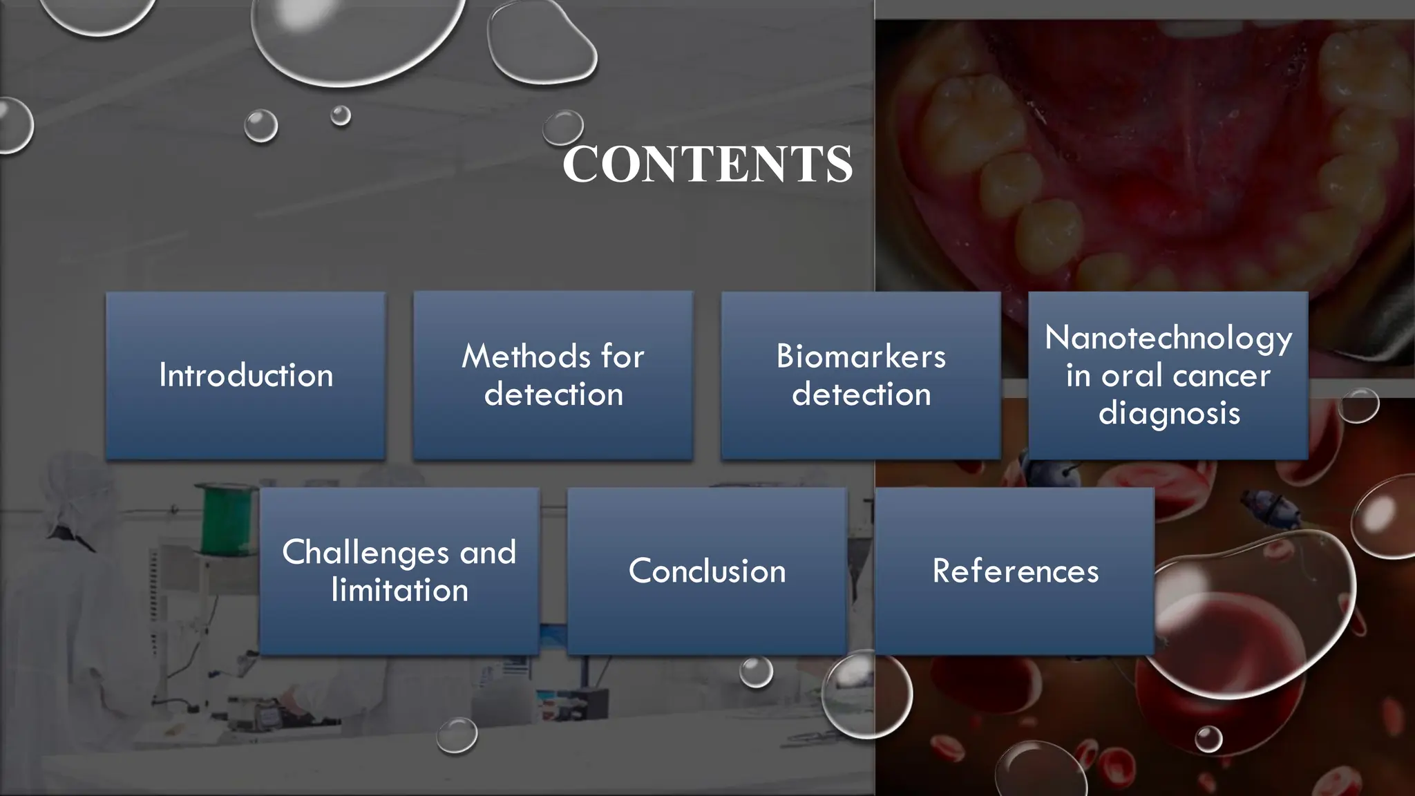 Nanotechnology in Oral cancer - A boon to the diagnosis | PDF