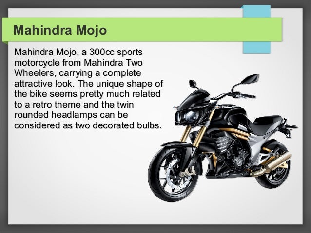 mahindra sports bike