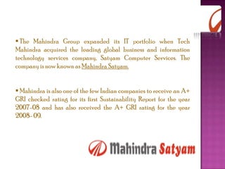 Mahindra & mahindra | PPTX